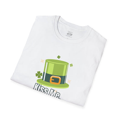 "Kiss Me, I'm Irish-ish" - Unisex Softstyle T-Shirt