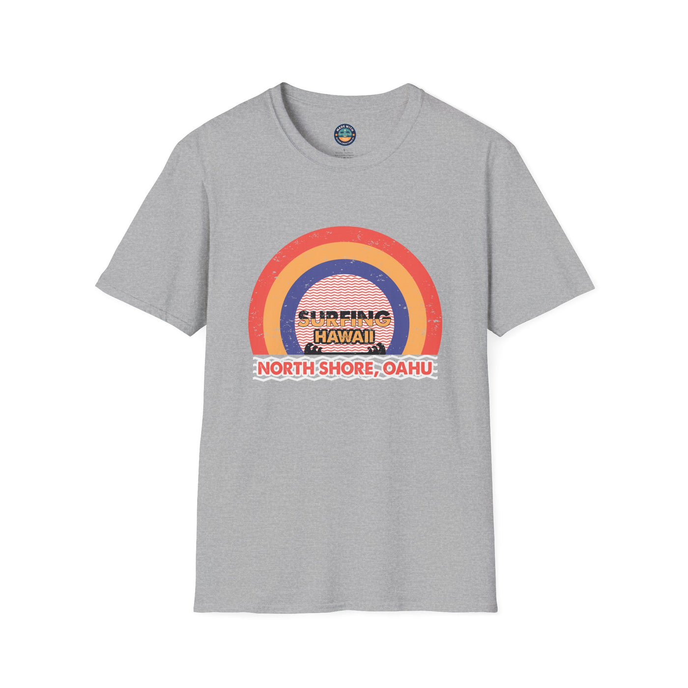 Rainbow North Shore - Unisex Softstyle T-Shirt