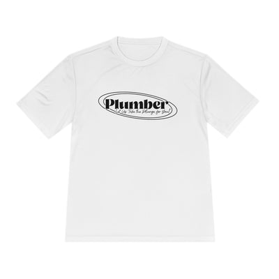 “Cool, Dry, and Ready – Plumber’s Performance Tee for Everyday Action”