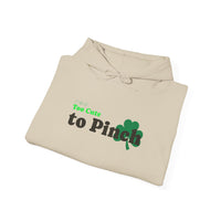 Load image into Gallery viewer, "Too Cute to Pinch" (BLACK) - Unisex Heavy Blend™ Hooded Sweatshirt