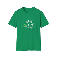 Load image into Gallery viewer, "FEELING LUCKY TODAY" - Unisex Softstyle T-Shirt