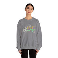 Load image into Gallery viewer, "SASSY LASSIE" - Unisex Heavy Blend™ Crewneck Sweatshirt