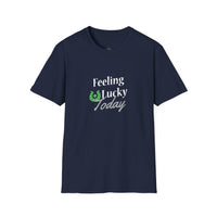 Load image into Gallery viewer, "FEELING LUCKY TODAY" - Unisex Softstyle T-Shirt