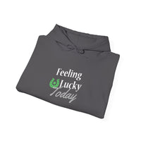 Load image into Gallery viewer, "FEELING LUCKY TODAY" - Unisex Heavy Blend™ Hooded Sweatshirt