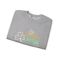Load image into Gallery viewer, "SASSY LASSIE" - Unisex Heavy Blend™ Crewneck Sweatshirt