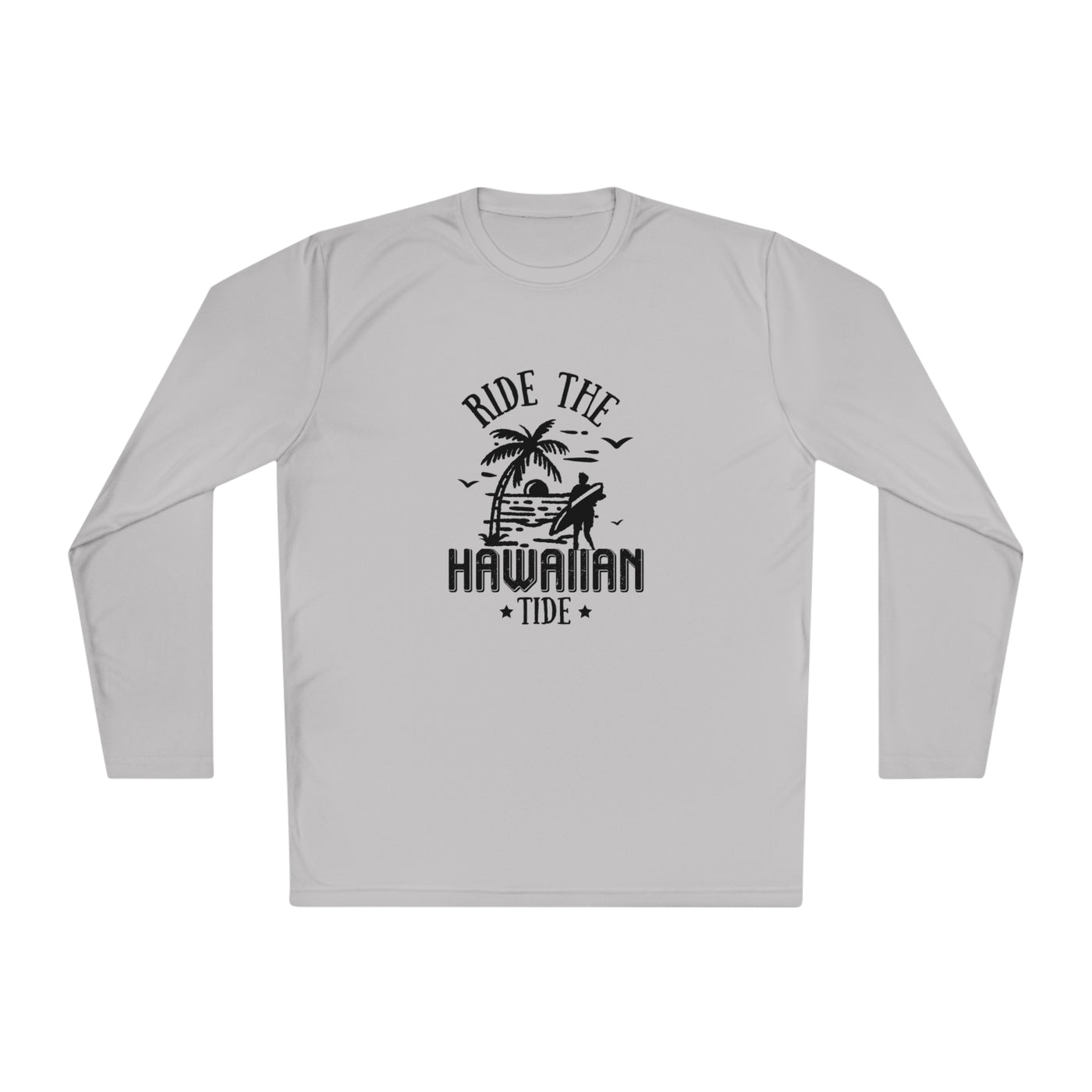 Hawaiian Tide - Moisture-Wicking Long Sleeve Tee