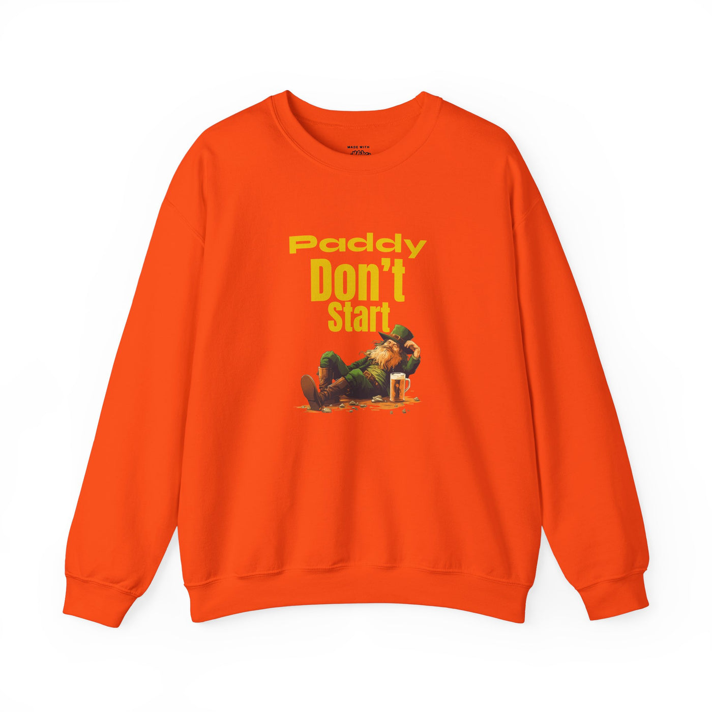 "PADDY DON'T START" - Unisex Heavy Blend™ Crewneck Sweatshirt