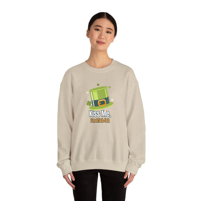 "Kiss Me, I'm Irish-ish" - Unisex Heavy Blend™ Crewneck Sweatshirt