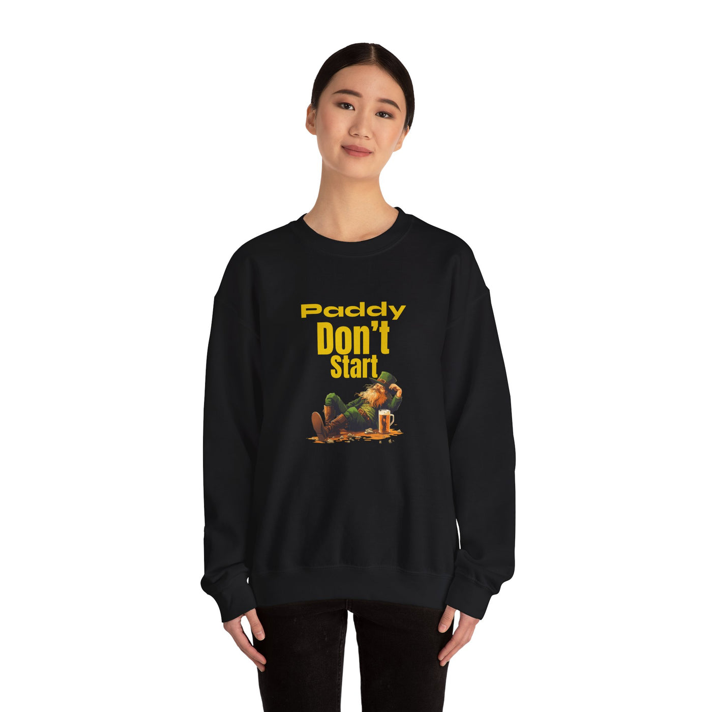 "PADDY DON'T START" - Unisex Heavy Blend™ Crewneck Sweatshirt