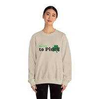 Load image into Gallery viewer, "Too Cute to Pinch" (BLACK) - Unisex Heavy Blend™ Crewneck Sweatshirt