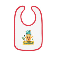 Load image into Gallery viewer, Baby Contrast Trim Jersey Bib