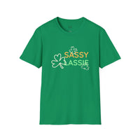Load image into Gallery viewer, "SASSY LASSIE" - Unisex Softstyle T-Shirt