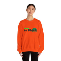 Load image into Gallery viewer, "Too Cute to Pinch" (BLACK) - Unisex Heavy Blend™ Crewneck Sweatshirt