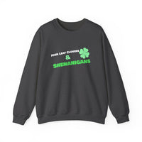 Load image into Gallery viewer, "Four Leaf Clovers &amp; Shenanigans" - Unisex Heavy Blend™ Crewneck Sweatshirt