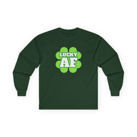 Load image into Gallery viewer, "LUCKY AF" - Unisex Ultra Cotton Long Sleeve Tee