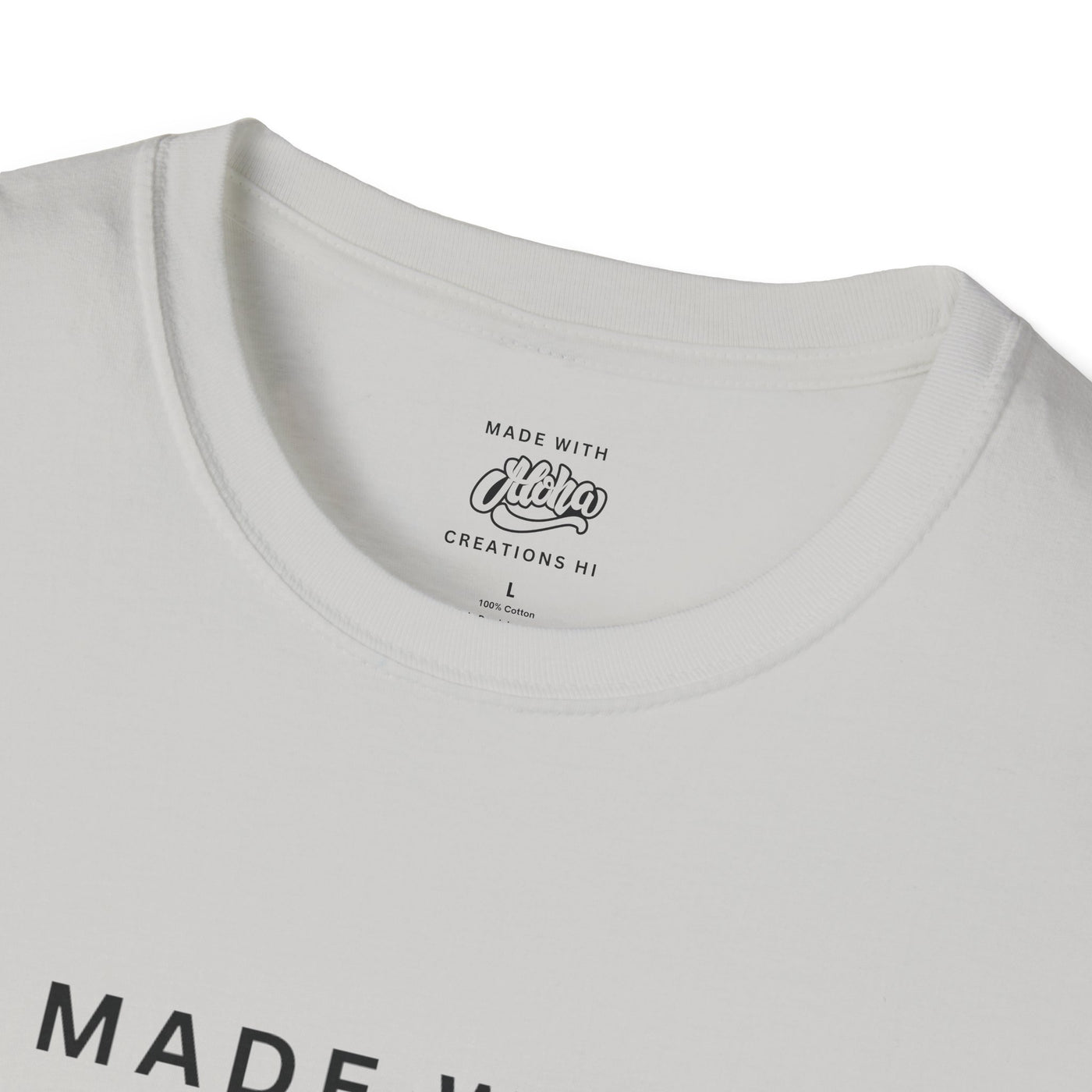 NEW LOGO - Unisex Softstyle T-Shirt (BLACK)