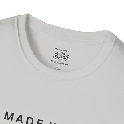 NEW LOGO - Unisex Softstyle T-Shirt (BLACK)