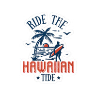 Load image into Gallery viewer, Top-Rated Hawaiian Tide Kiss-Cut Vinyl Decals