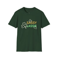 Load image into Gallery viewer, "SASSY LASSIE" - Unisex Softstyle T-Shirt