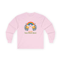 Load image into Gallery viewer, "IRISH YOU WERE BEER" - Unisex Ultra Cotton Long Sleeve Tee