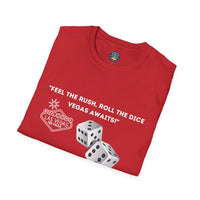 Load image into Gallery viewer, Las Vegas - Dice - Red Good Luck T-Shirt