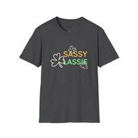 Load image into Gallery viewer, "SASSY LASSIE" - Unisex Softstyle T-Shirt