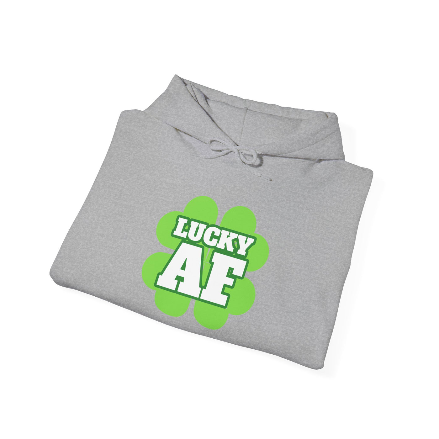 "LUCKY AF" Unisex Heavy Blend™ Hooded Sweatshirt