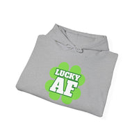Load image into Gallery viewer, "LUCKY AF" Unisex Heavy Blend™ Hooded Sweatshirt