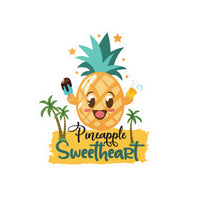 Load image into Gallery viewer, Pineapple Sweetheart - Kiss-Cut Vinyl Decals