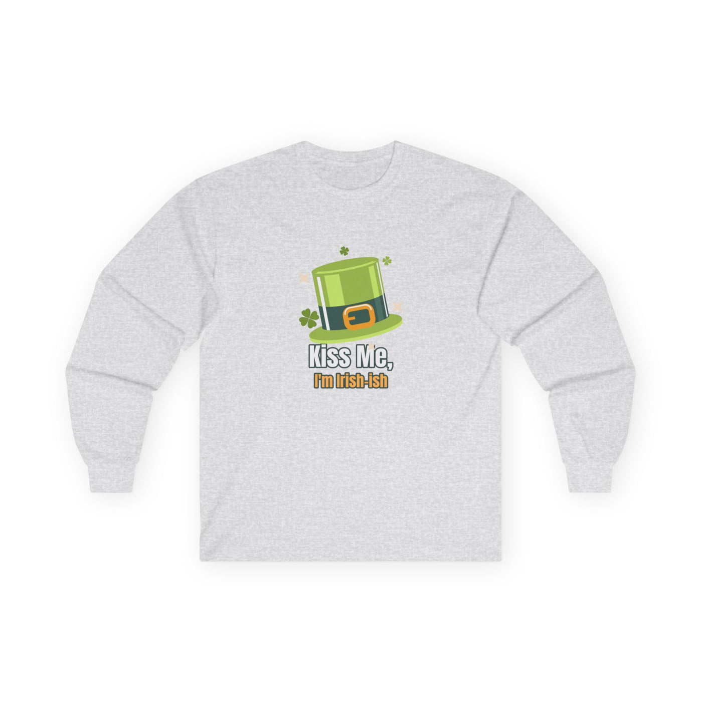 "Kiss Me, I'm Irish-ish" - Unisex Ultra Cotton Long Sleeve Tee