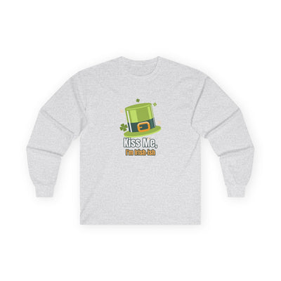 "Kiss Me, I'm Irish-ish" - Unisex Ultra Cotton Long Sleeve Tee