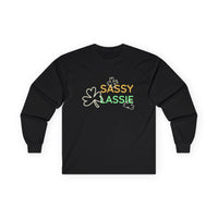 Load image into Gallery viewer, "SASSY LASSIE" - Unisex Ultra Cotton Long Sleeve Tee