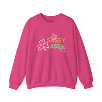 Load image into Gallery viewer, "SASSY LASSIE" - Unisex Heavy Blend™ Crewneck Sweatshirt