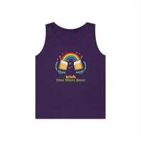 Load image into Gallery viewer, "IRISH YOU WERE BEER" - Unisex Heavy Cotton Tank Top