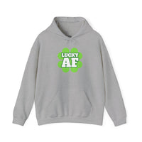 Load image into Gallery viewer, "LUCKY AF" Unisex Heavy Blend™ Hooded Sweatshirt