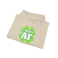 Load image into Gallery viewer, "LUCKY AF" Unisex Heavy Blend™ Hooded Sweatshirt