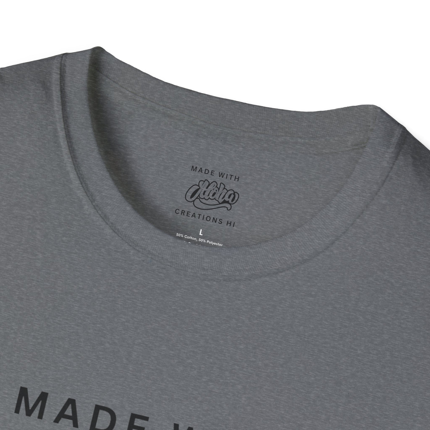 NEW LOGO - Unisex Softstyle T-Shirt (BLACK)
