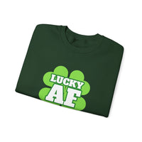 Load image into Gallery viewer, "LUCKY AF" - Unisex Heavy Blend™ Crewneck Sweatshirt