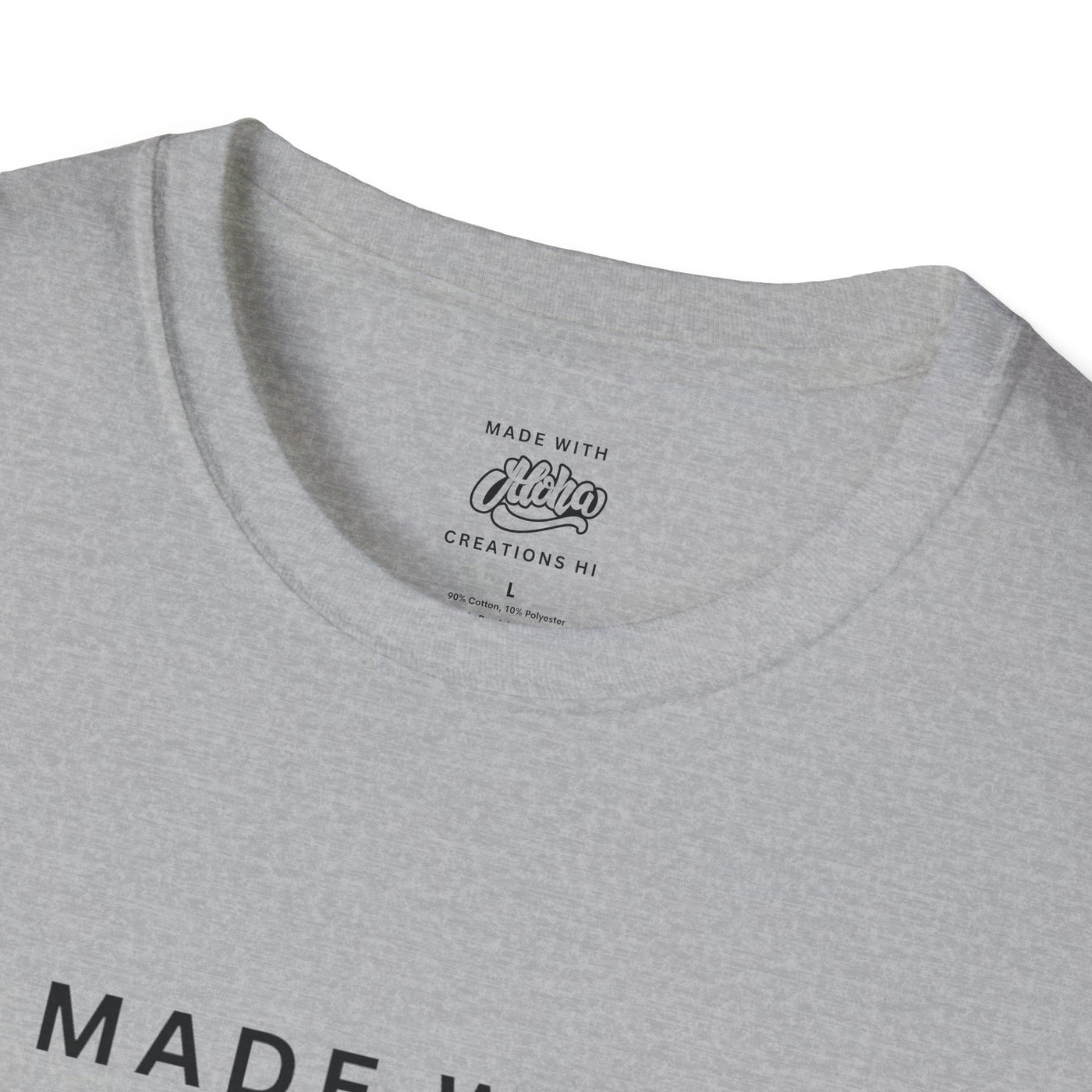 NEW LOGO - Unisex Softstyle T-Shirt (BLACK)