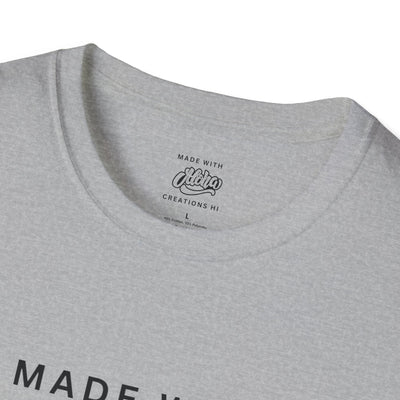 NEW LOGO - Unisex Softstyle T-Shirt (BLACK)