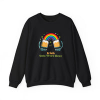 Load image into Gallery viewer, "Irish You Were Beer" - Unisex Heavy Blend™ Crewneck Sweatshirt