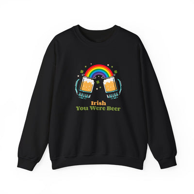 "Irish You Were Beer" - Unisex Heavy Blend™ Crewneck Sweatshirt