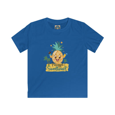 "Pineapple Sweetheart" Kids Softstyle Tee