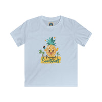 Load image into Gallery viewer, "Pineapple Sweetheart" Kids Softstyle Tee