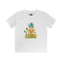 Load image into Gallery viewer, "Pineapple Sweetheart" Kids Softstyle Tee