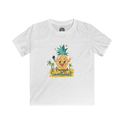 "Pineapple Sweetheart" Kids Softstyle Tee