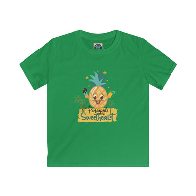 "Pineapple Sweetheart" Kids Softstyle Tee