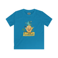 Load image into Gallery viewer, "Pineapple Sweetheart" Kids Softstyle Tee