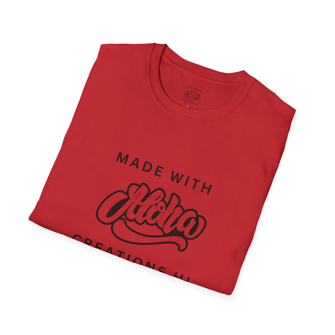 NEW LOGO - Unisex Softstyle T-Shirt (BLACK)