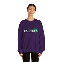 Load image into Gallery viewer, "Too Cute to Pinch" (WHITE) - Unisex Heavy Blend™ Crewneck Sweatshirt